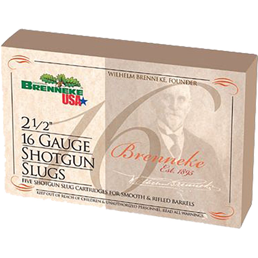Brenneke 16 Slugs 16 ga. 2 1/2 in 1 oz. 5 rd. - Image 2