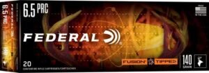 FEDERAL 6.5 PRC 140GR FUSION TIPPED 20 RD/BX 10 BX/CS