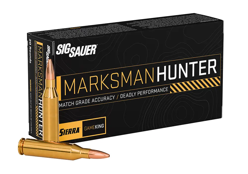 SIG SAUER MARKSMAN HUNTER GAMEKING 243WIN 85G 20RD BX 200RD CASE - Image 5