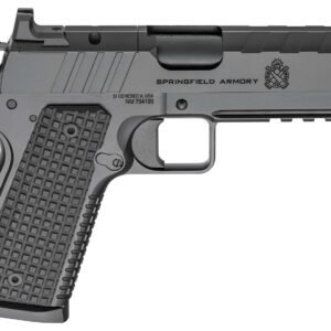 SPRINGFIELD ARMORY EMISSARY BLK OUT 1911 45ACP 4.25" 2-8RD AOS OPTC READY