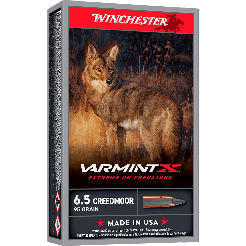 Winchester Varmint X Rifle Ammo 6.5 Creedmoor 95 gr. XP 20 rd. - Image 2