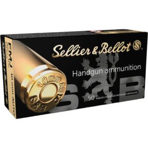 Sellier & Bellot Pistol Ammo 10mm 180 gr. FMJ 50 rd.