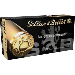 Sellier & Bellot Pistol Ammo 40 S&W 180gr. 50 rd.
