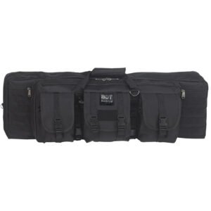 Bulldog Deluxe Double Tactical Rifle Case Black 36 in.