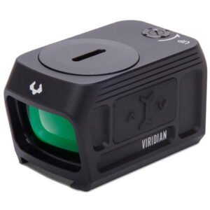 Viridian RFX45 Pro Reflex Sight Closed Emitter Green Dot Sight Black