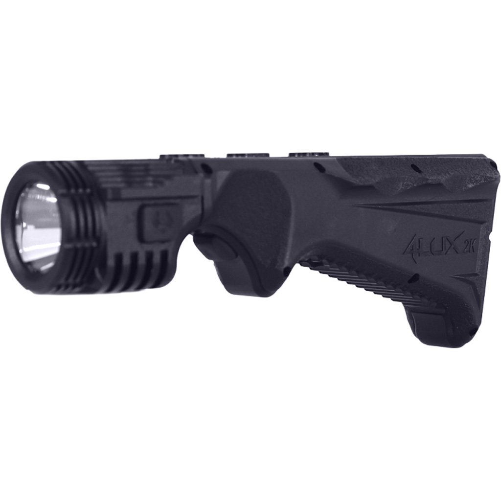 Viridian 4LUX 2K Duo Angled Foregrip w/ Tactical 1850 Lumen Light w/ Green Laser Black - Image 3