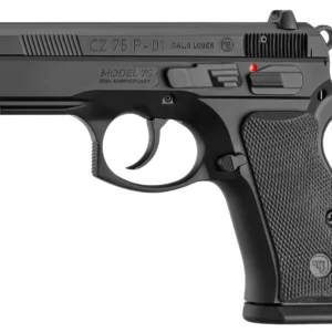 CZ 75 P-01 50TH ANNIVERSARY 9MM PISTOL BLACK FIXED SIGHTS DECOCKER 2-15RD MAGS