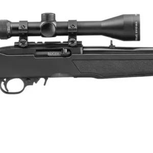 RUGER 10/22 SCOPED VIRIDIAN EON 3-9X40 22LR RIFLE 18.5" BLACK POLYMER, MLOK SLOTS 1-10RD MAG