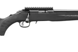 RUGER AMERICAN RIMFIRE 17HMR BOLT RIFLE 16.1"T.B. BLACK SYNTHETIC 1-9RD MAG