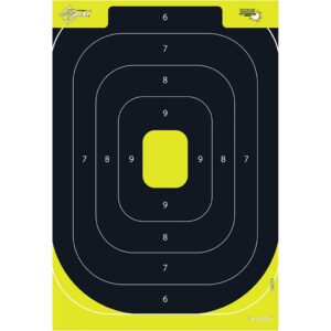 EzAim Splash IPSC Silhouette Targets 12x18 8 pk.