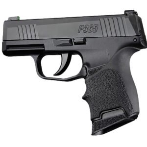 Hogue HandAll Beavertail Grip Sleeve Black Sig Sauer P365