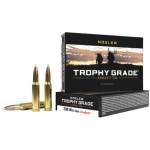 Nosler Trophy Grade Rifle Ammunition 308 Win. 150 gr. AB SP 20 rd.