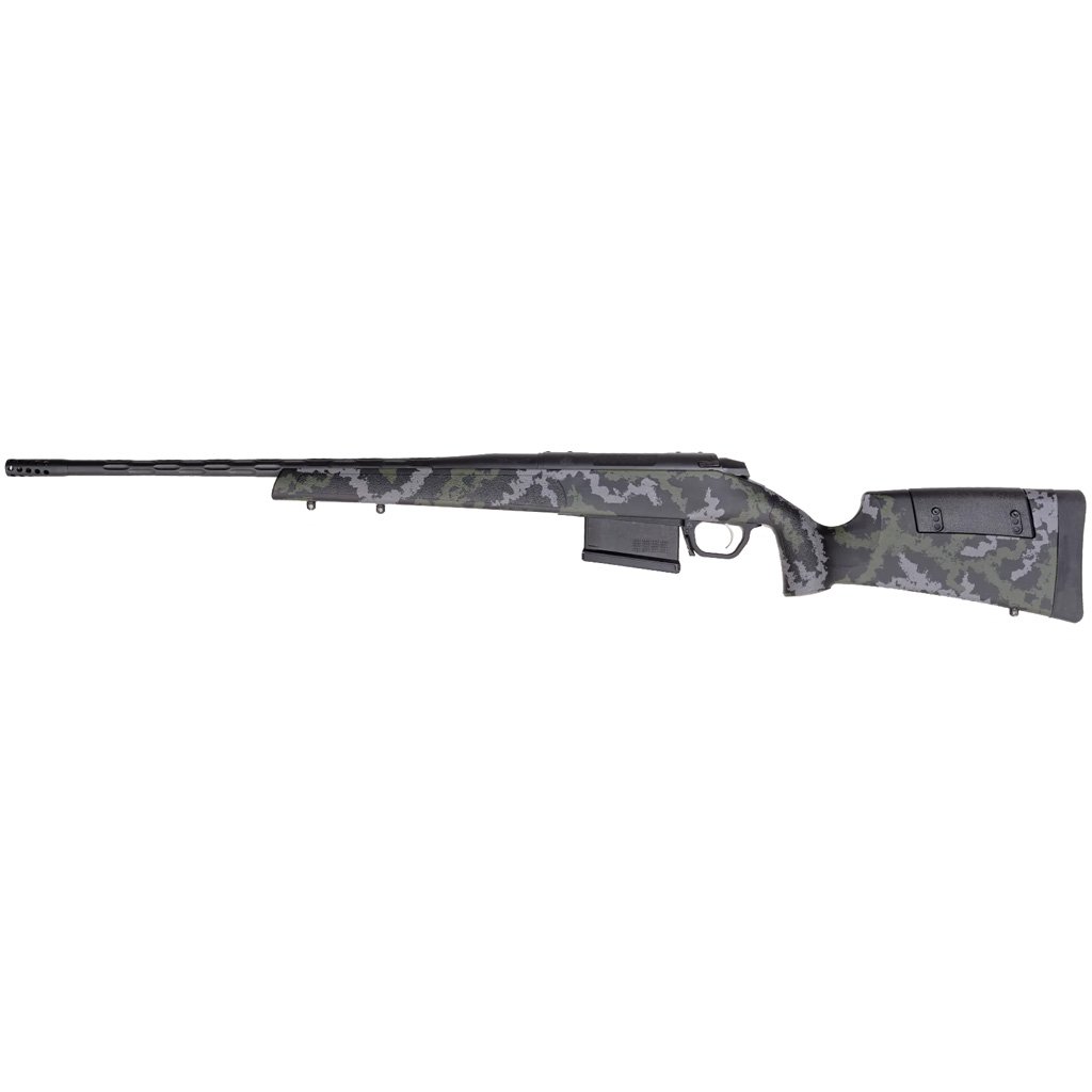 Weatherby 307 Range XP 2.0 Rifle 308 WIN 22 in Grn/BLK/Grey w/Brake RH - Image 2