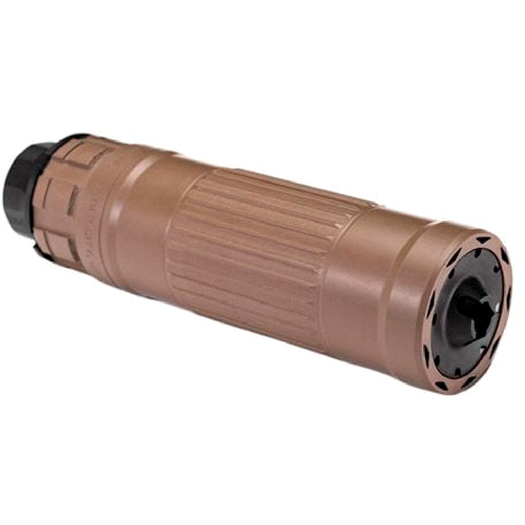 Dead Air Lazarus 6 Suppressor 6mm w/Xeno ADPT & DA129 1/2-28 3Prong FH FDE - Image 2