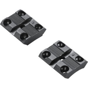 Weaver Classic Aluminum Base Pair Matte Black Browning XBolt Blister Pack