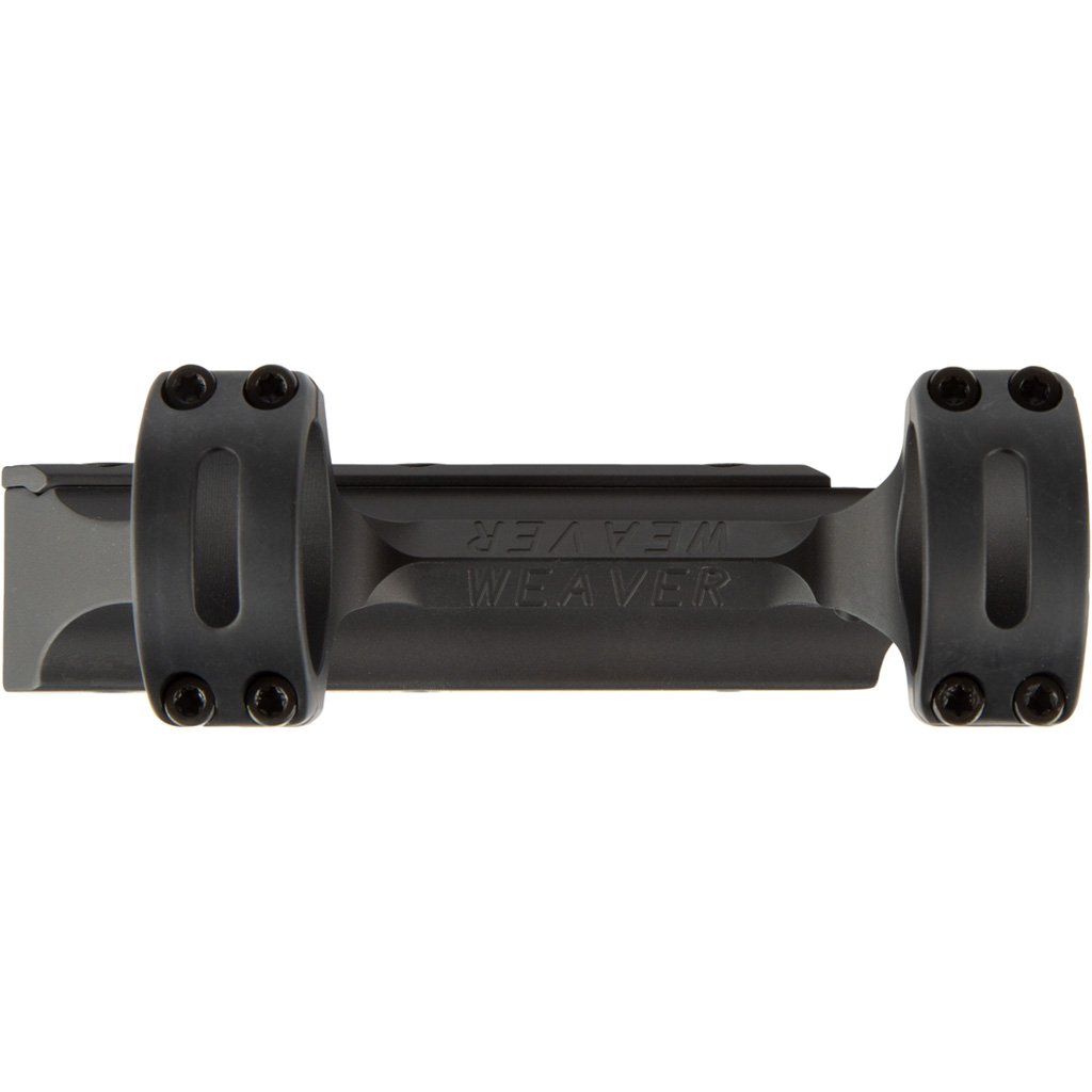Weaver Tactical Picatinny MSR Mount Matte Black 30mm - Image 2