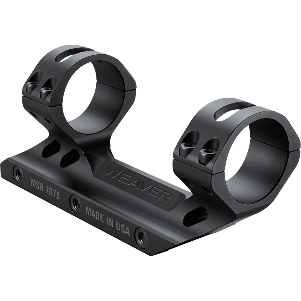 Weaver Tactical Picatinny MSR Mount Matte Black 1" - Image 3