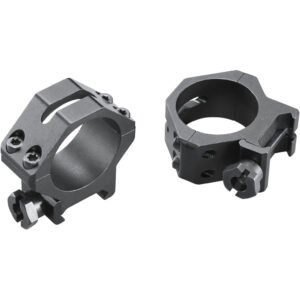 Weaver Classic 4Hole Skeleton Rings Matte Black 30mm Low Clamshell Pack