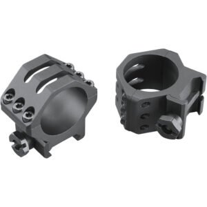 Weaver Tactical 6Hole Picatinny Ring Matte Black 30mm Low Clamshell Pack