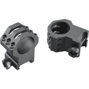 Weaver Tactical 6Hole Picatinny Ring Matte Black 1" XXHigh Clamshell Pack