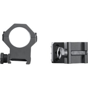 Weaver Tactical 6Hole Picatinny Ring Matte Black 1" XHigh Clamshell Pack