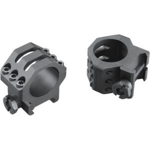 Weaver Tactical 6Hole Picatinny Ring Matte Black 1" Medium Clamshell Pack