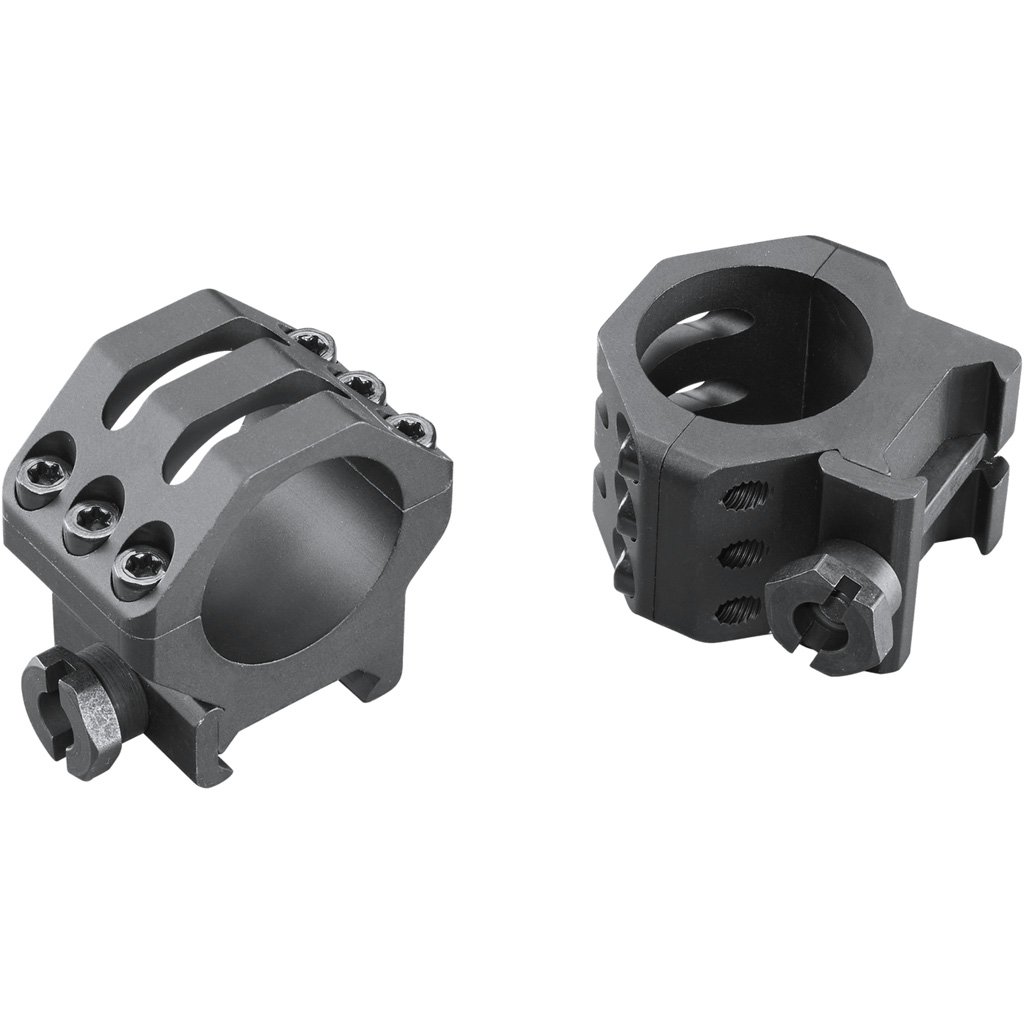 Weaver Tactical 6Hole Picatinny Ring Matte Black 1" Medium Clamshell Pack