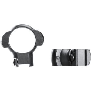 Weaver Grand Slam Rimfire Steel Rings Matte Black 1" .22 Style High Clamshell Pack