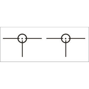 Gunstar Tactical 3D 1 Reticle Black