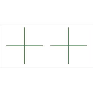 Gunstar Standard Crosshair Green