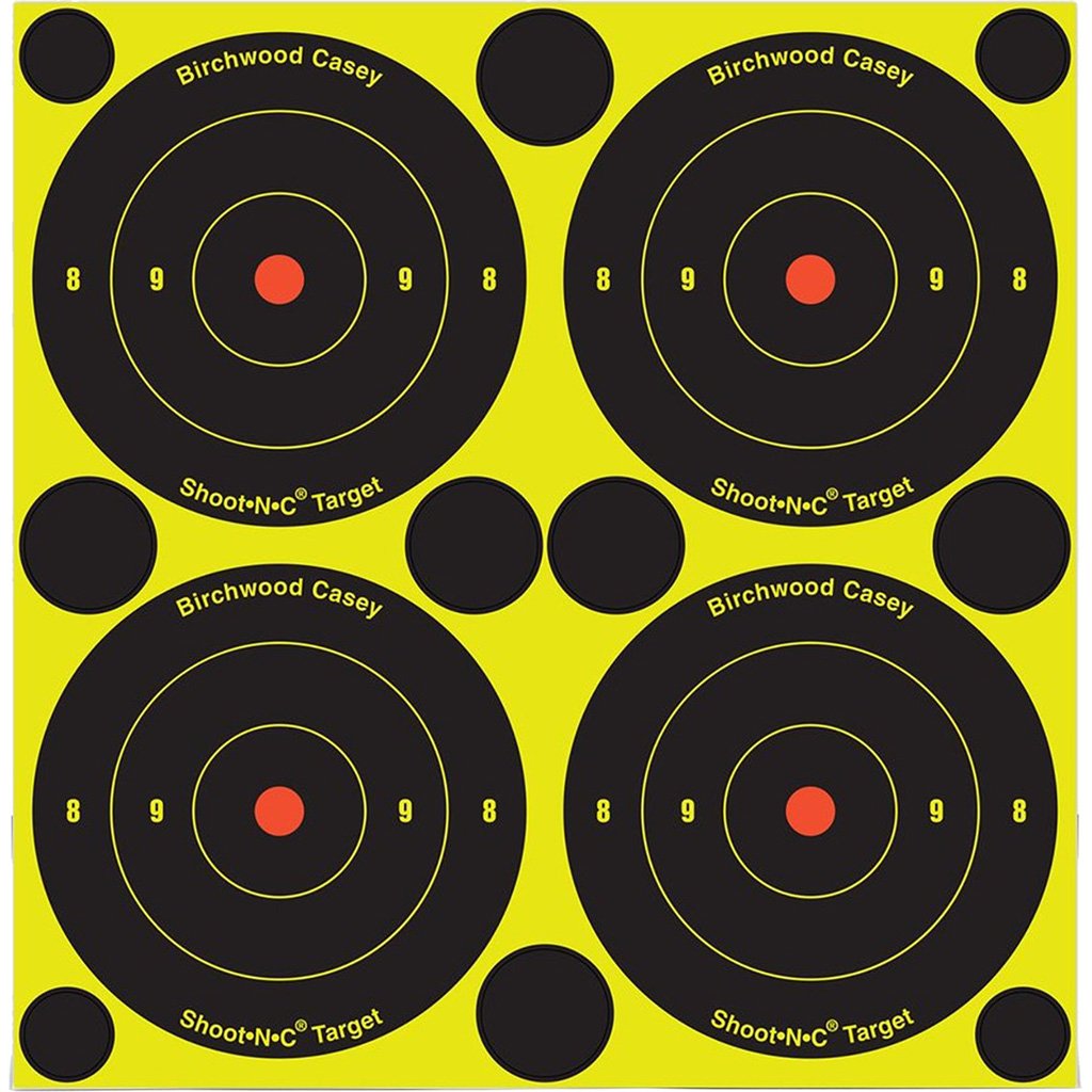 Birchwood Casey Shoot-N-C Target Bullseye 3 in. 48 pk.