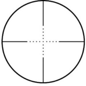 BSA Optics Outlook Air Rifle Scope 4x32mm Mil-Dot w/ Rings