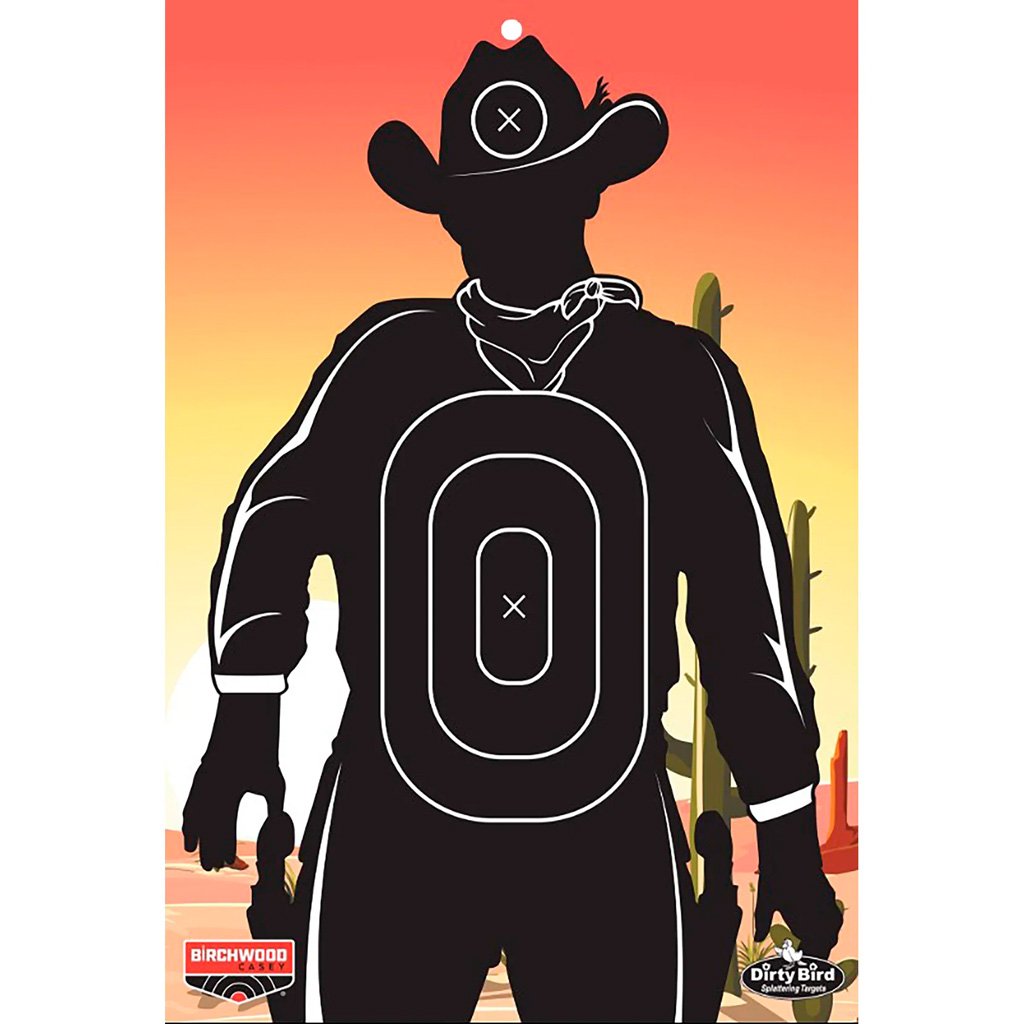 Birchwood Casey Dirty Bird Gunslinger Skyline 12x18" 6pk
