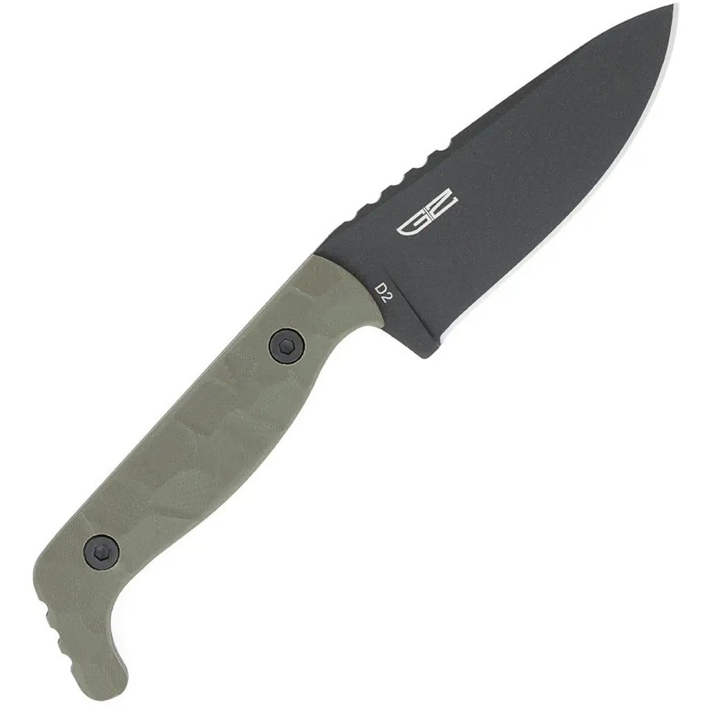 CobraTec Kingpin Knife Fixed Blade OD Green - Image 3
