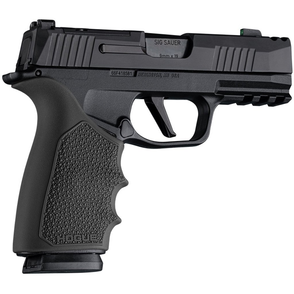 Hogue HandAll Beavertail Grip Sleeve Sig Sauer P365-Xmacro Black - Image 2