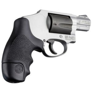 Hogue Overmolded Rubber Tamer Grip S&W J Frame Revolvers Black