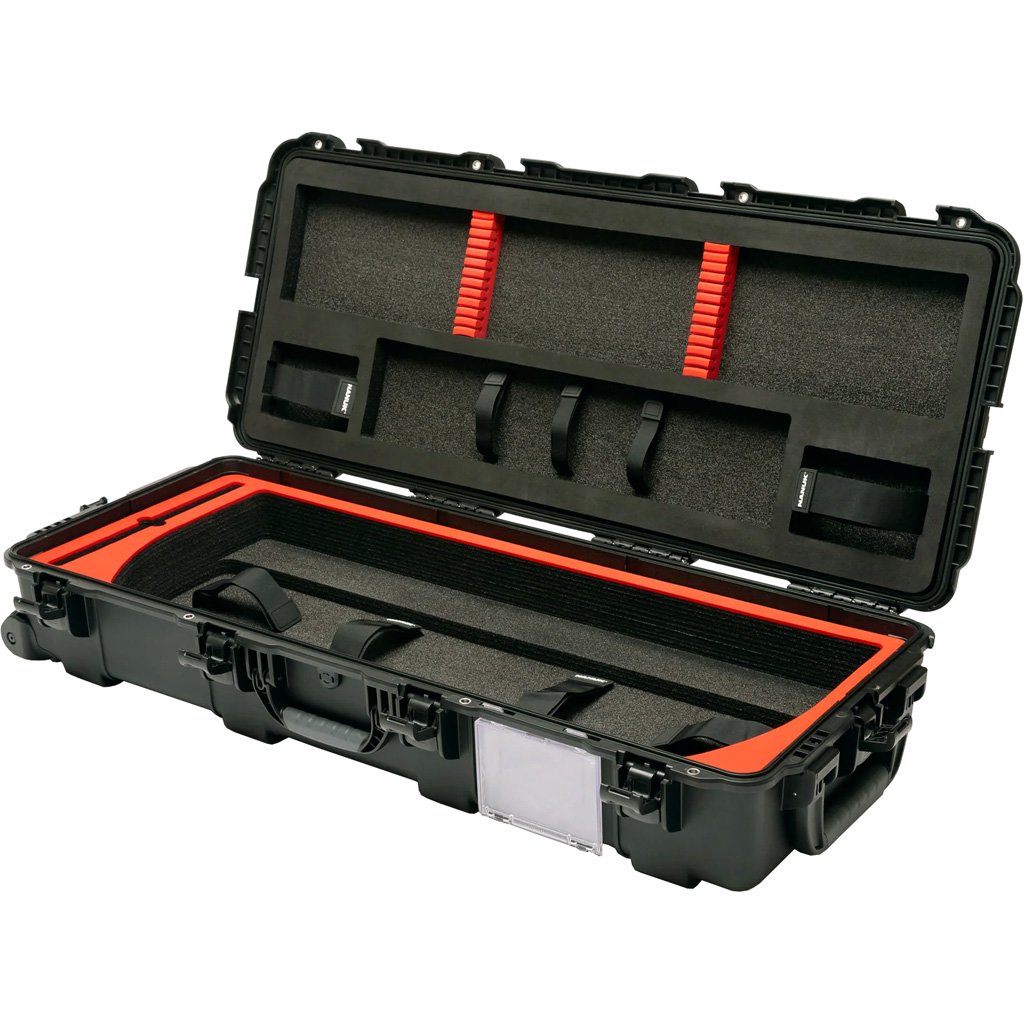 Nanuk Bow Case 991 Black Retractable Wheels and Handle - Image 2