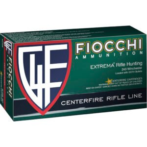 Fiocchi Hyperformance Hunt Rifle Ammo 243 Win. 95 gr. SST 20 rd.