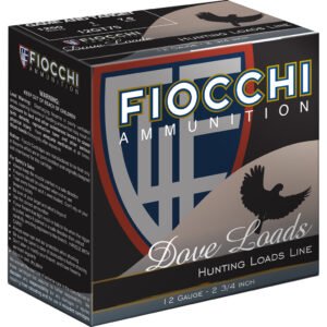 Fiocchi Dove & Target Loads 20 ga. 2.75 in. 7/8 oz. 7.5 Shot 25 rd.