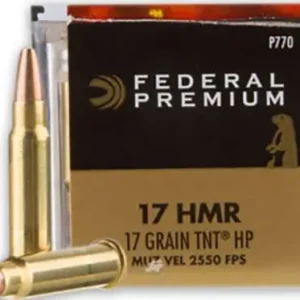 FEDERAL 17 HMR 17GR SPEER TNT "V-SHOK" 50 RD/BX 60 BX/CS