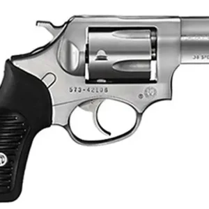 RUGER SP101 38SPL+P REV 2.25" STS BLK RBR GRP FXD SIGHTS