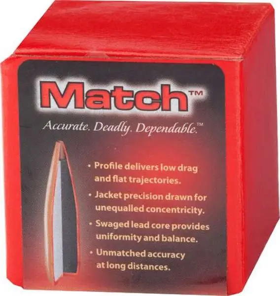 HORNADY MATCH 223 REM 75GR BTHP 20RD BX 200RD CASE - Image 4