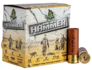 HEVI-SHOT HEVI-HAMMER 12GA 3IN 1-1/4OZ #2 25 RD/BX 10 BX/CS