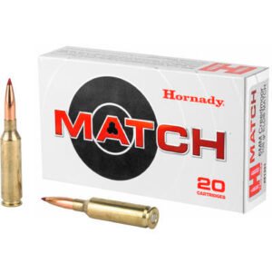 HORNADY MATCH 6MM CM 108G ELD 20RD BX 200RD CASE