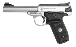 SMITH & WESSON SW22 VICTORY TRGT MODEL STS 22LR 5.5" 10RD SAO MS COMPLINT