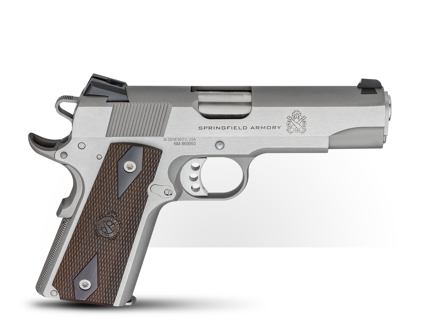 SPRINGFIELD ARMORY 1911 GARRISION 4.25" 45ACP STS 1-7RD