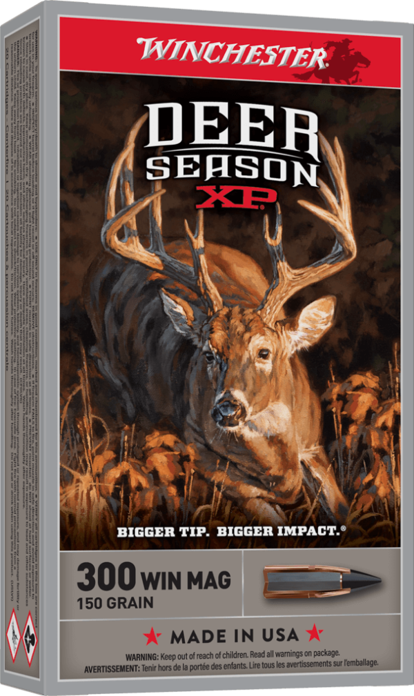 WINCHESTER DEER SESAON XP 300 WIN MAG 150GR XP 20RD BX 200RD CASE