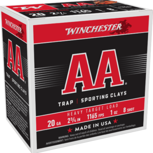 WINCHESTER AA HNDCP 20GA 23/4 1OZ 8