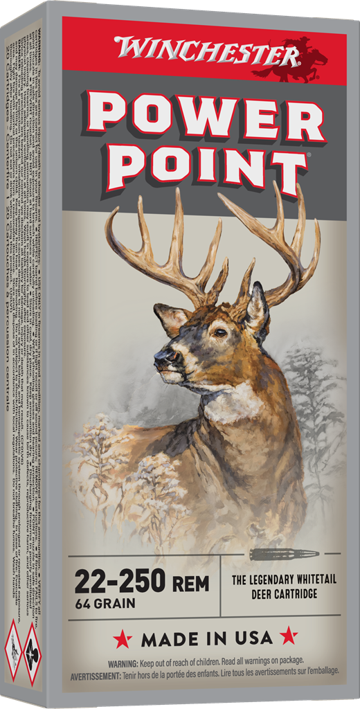 WINCHESTER SUPER-X 22-250 64GR PP