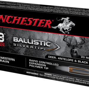 WINCHESTER BALLISTIC SILVERTIP 6.8 WESTRN 170GR 20RD BX 200RD CASE